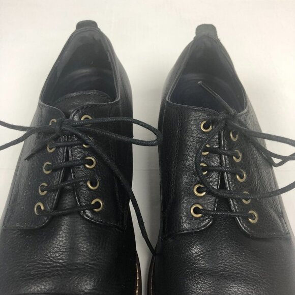 COLE HAAN Men's Oxford Black Shoes US 10-1/2 M C26150 Grand OS Leather Cap Toe - Picture 8 of 13